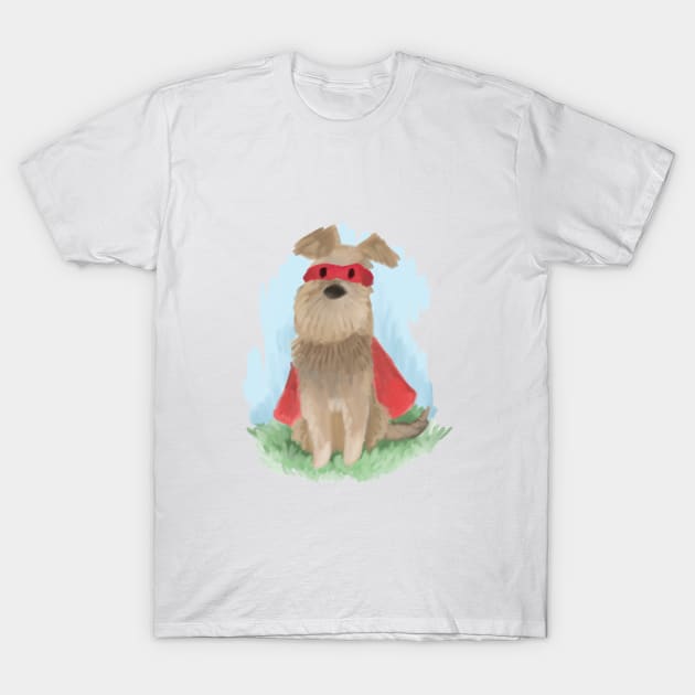 Super Pup T-Shirt by Elspeth Rose Design